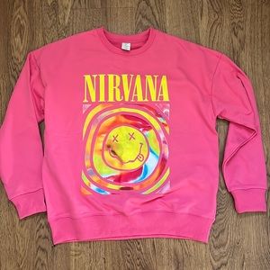 NWOT Nirvana sweatshirt- adult small